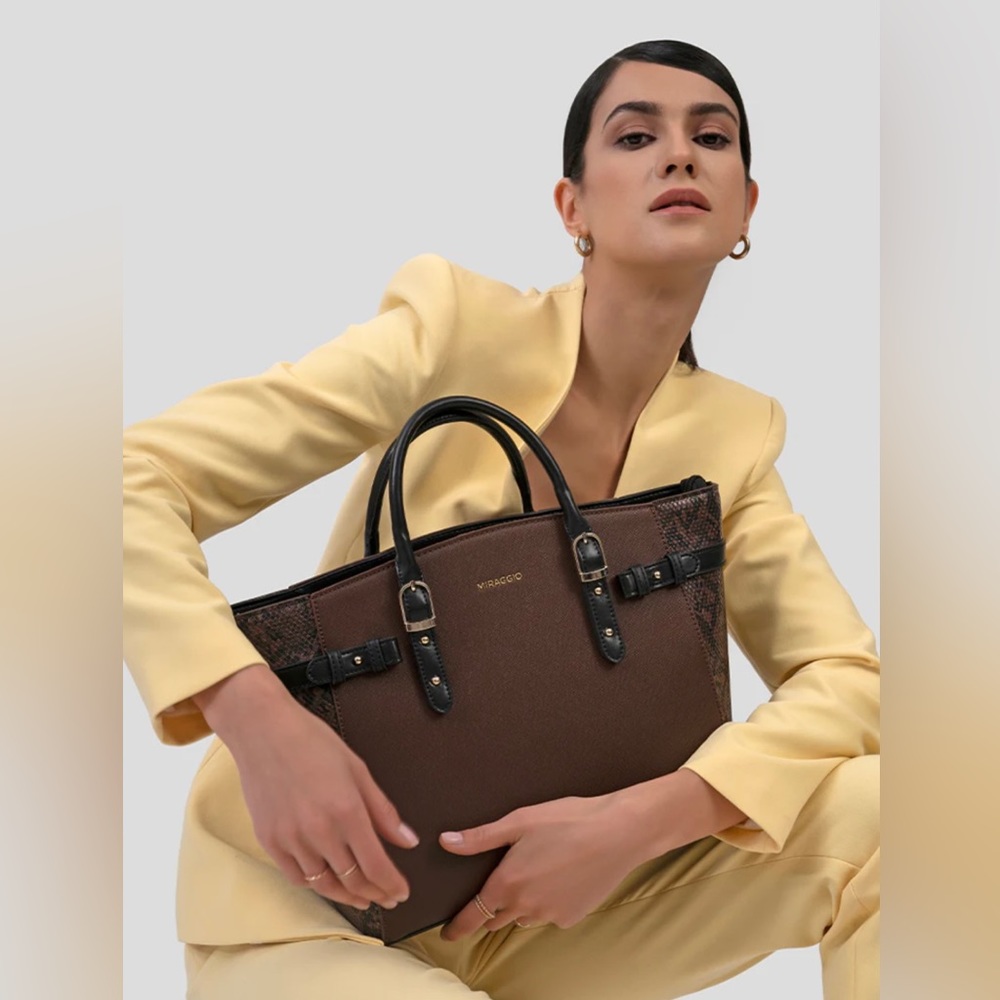 Miraggio Rosalind Tote bag | NWT - Picture 1 of 17